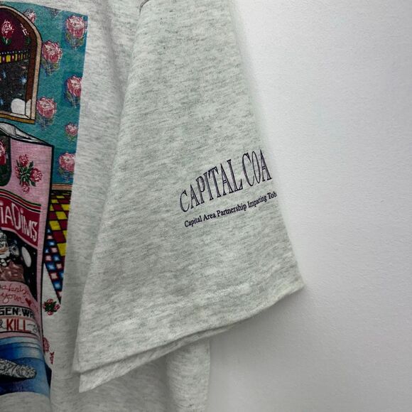 Fruit of the Loom Unisex Vintage Single Stitch “Don’t be a Tobacco Sucker” - Picture 12 of 16